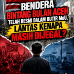 Aceh Flag and Justice Poster